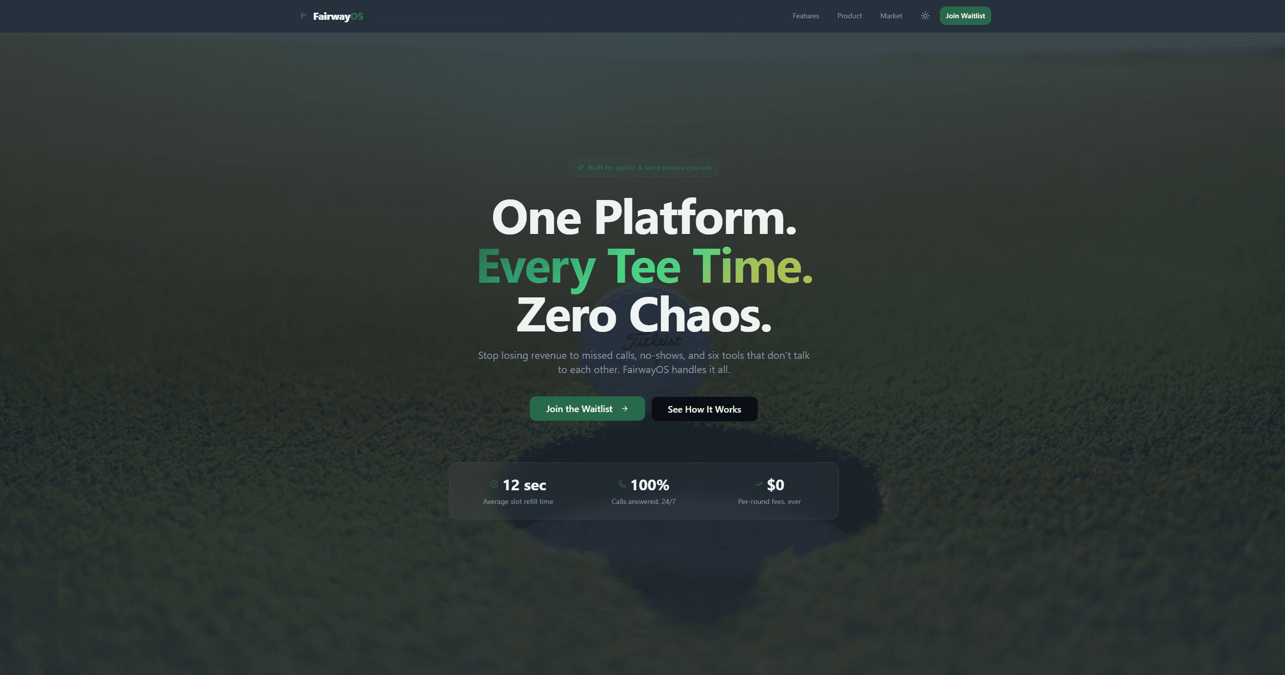 FairWayOS - screenshot 1