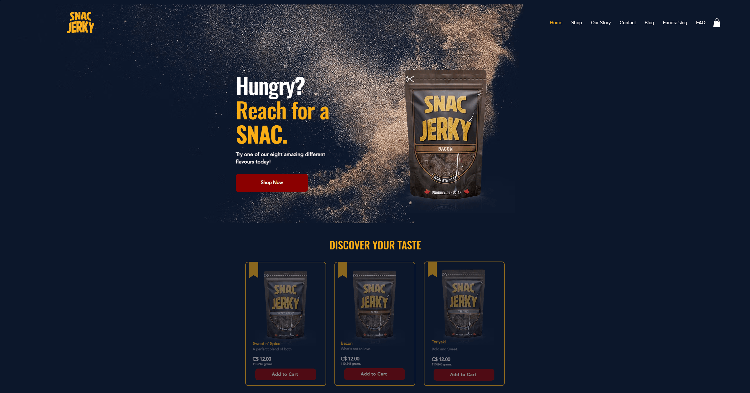 SNAC Jerky screenshot